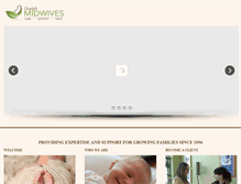 Tablet Screenshot of guelphmidwives.com